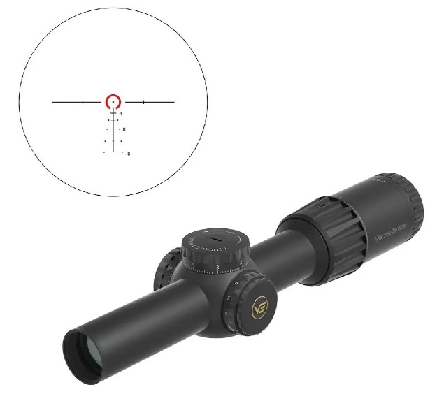 Оптический прицел Vector Optics Tauron 1-6x24 (30mm) HD illum. SFP VTC-SMIL Фото 3